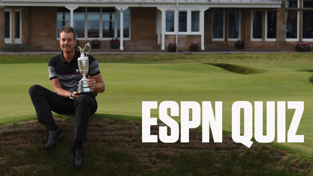 ESPN UK Weekly Quiz The Open Championship ESPN