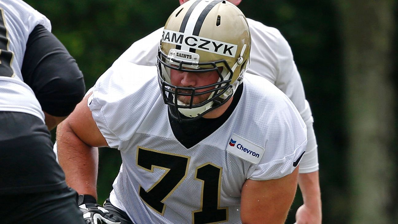 Ramczyk starts NFL career in Saints rookie camp