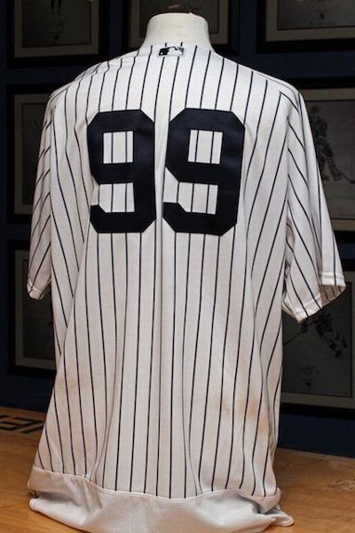 Jersey worn in Aaron Judge debut with New York Yankees sells for