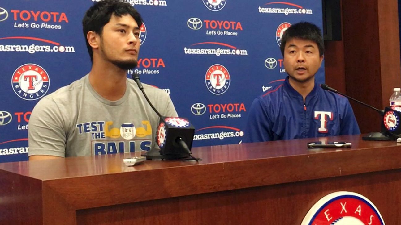 Nación Ranger on X: El lanzador Japones de #Rangers Yu Darvish revela que  tiene una relacion sentimental con la luchadora Seiko Yamamoto.   / X