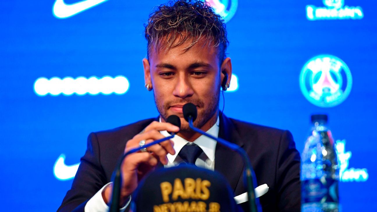 Not about the money': Neymar checks in at PSG relishing his new