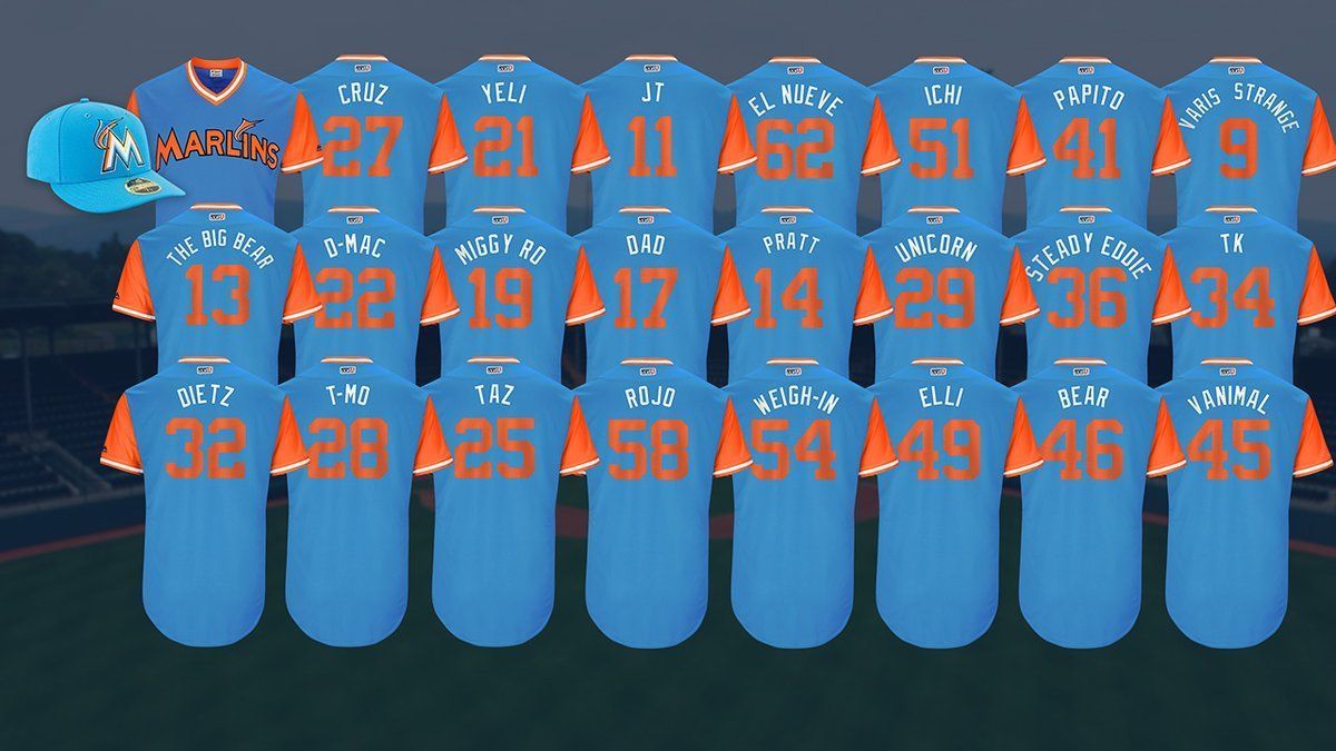 SportsNation -- Which is your favorite Miami Marlins MLB Players Weekend  nickname? - ESPN