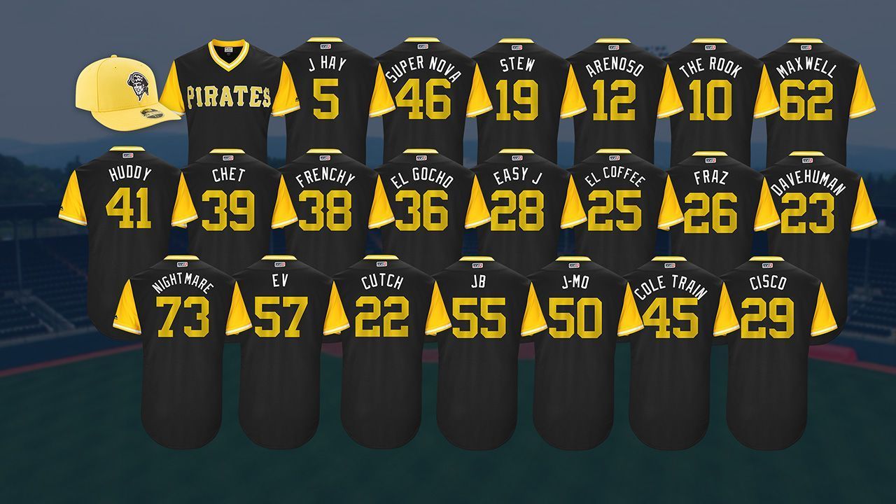 mlb nickname jerseys