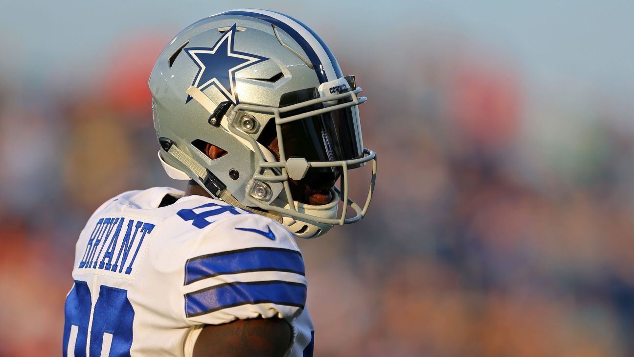 Dez Bryant in practice. #visor  Dez bryant, Bryant, Football helmets