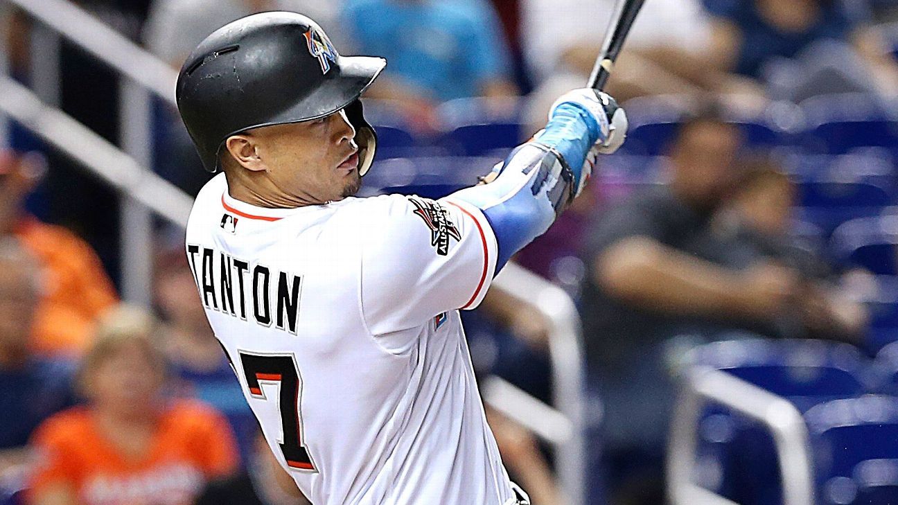 Real Or Not Giancarlo Stanton Is Chasing The Real Home Run Record 