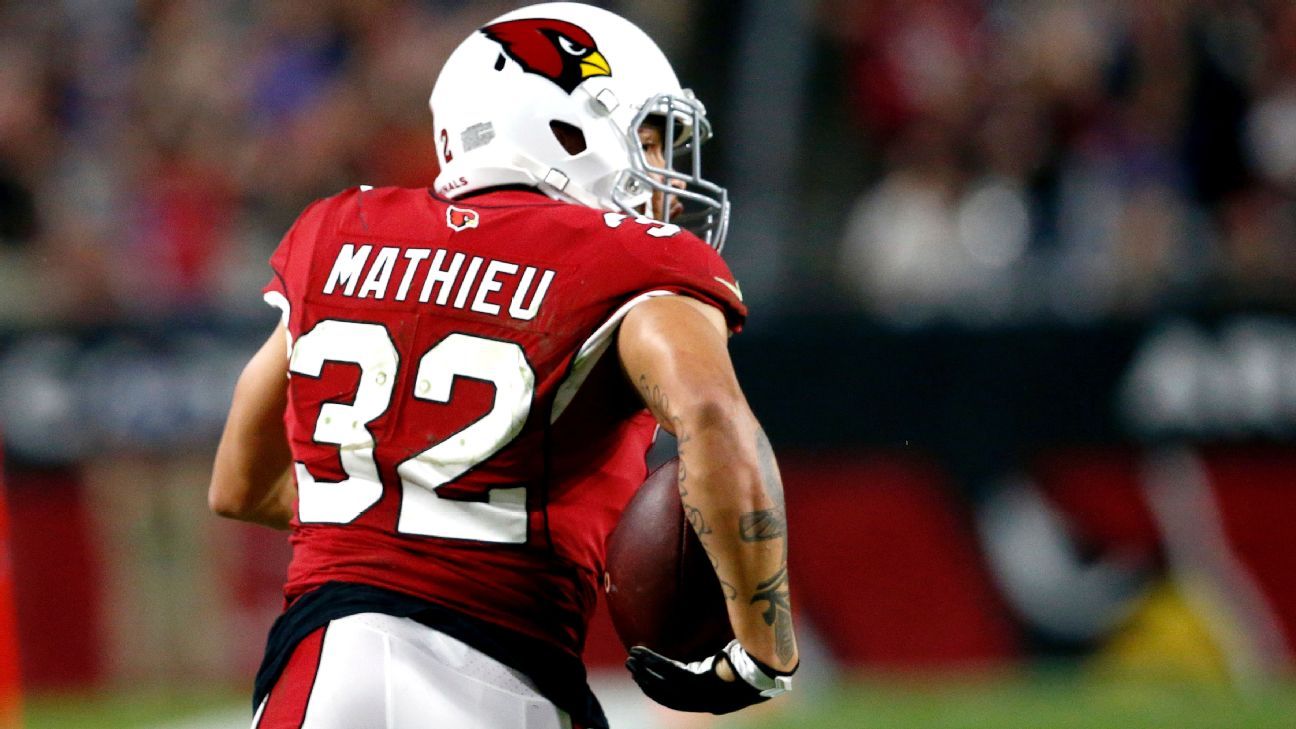 Cardinals' Tyrann Mathieu: 6-8 weeks away from playing - Sports