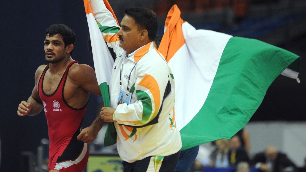 Sushil Kumar, Geeta Phogat, Babita Phogat and other Indian medal