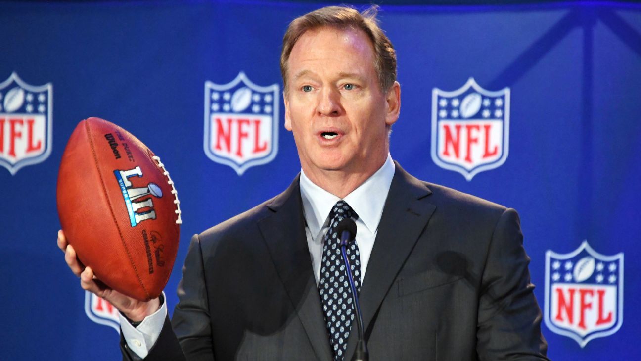 NFL commissioner Roger Goodell signs contract extension