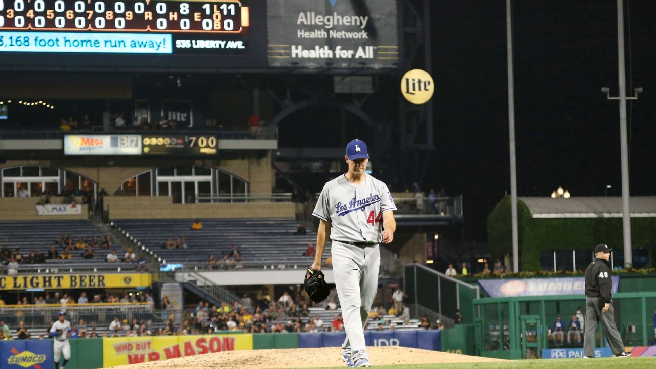 Los Angeles Dodgers' Rich Hill not lamenting nohitter that wasn't