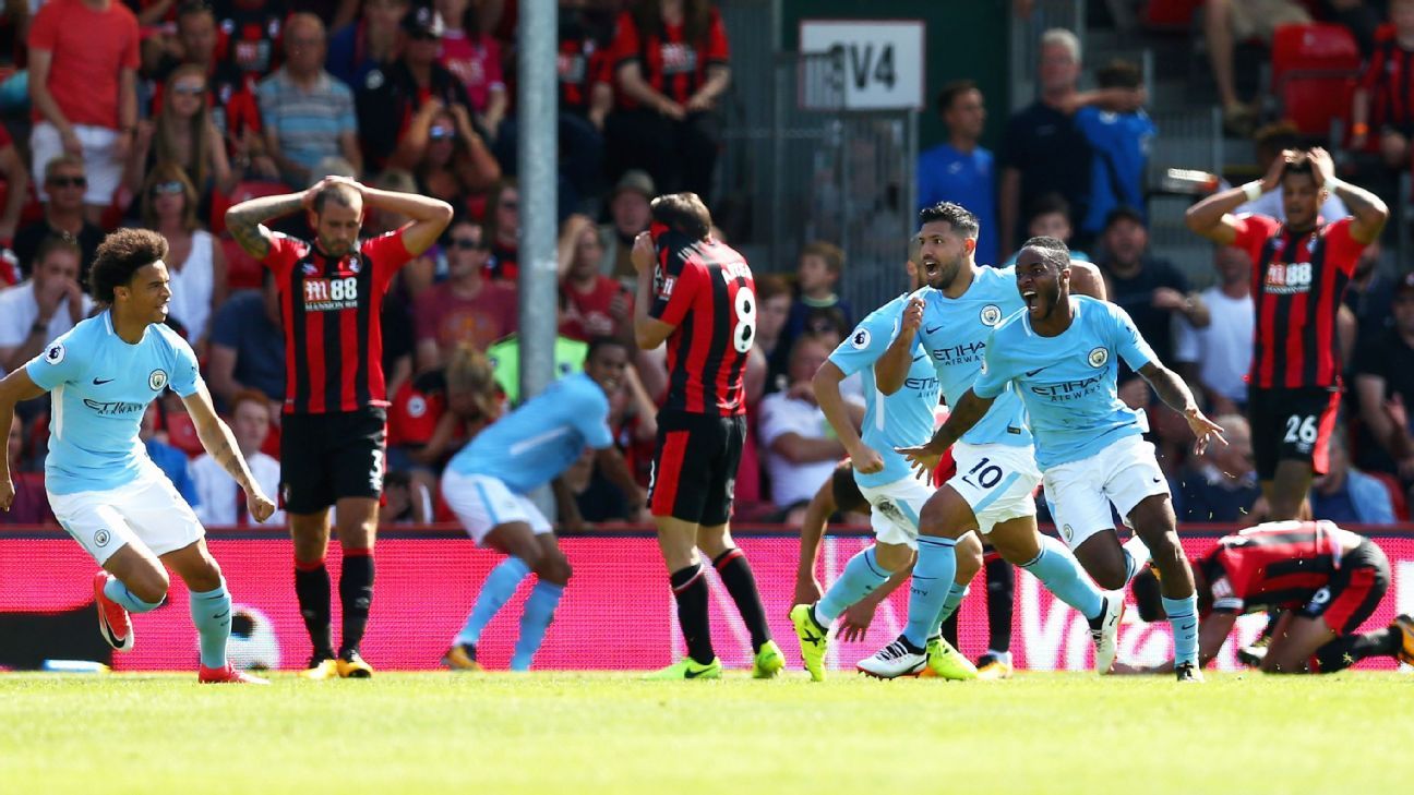 Report: What £47.5m Man City star did after Raheem Sterling missed a big  chance