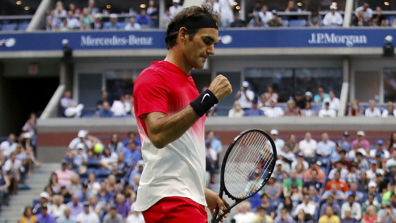 US Open tennis - Panic meter running high for Roger ...