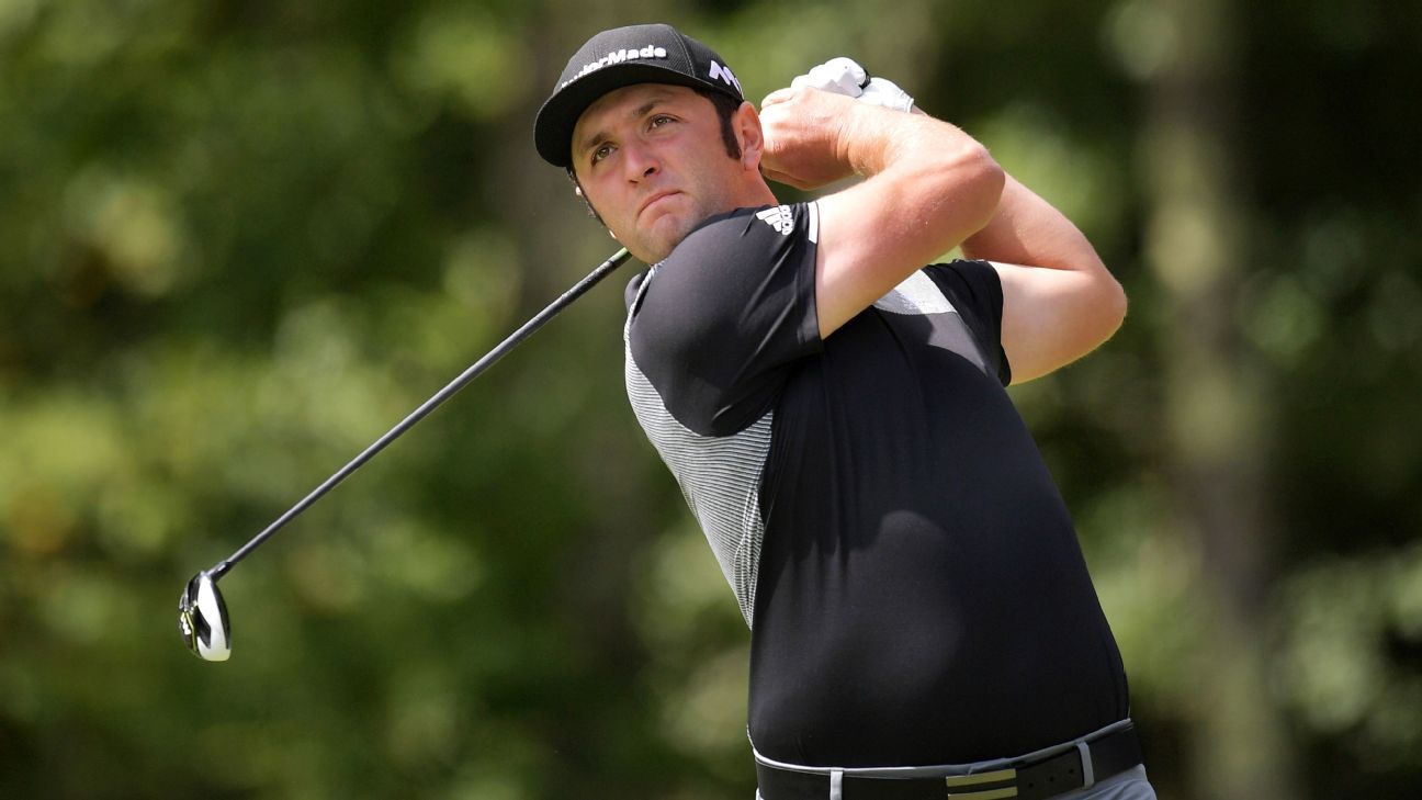 Jon Rahm builds 2-shot lead at halfway point of Dell ...