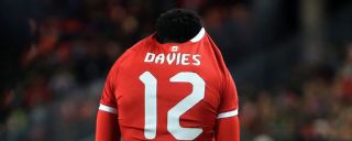 16 Year Old Alphonso Davies Sent Off In Friendly For Canada