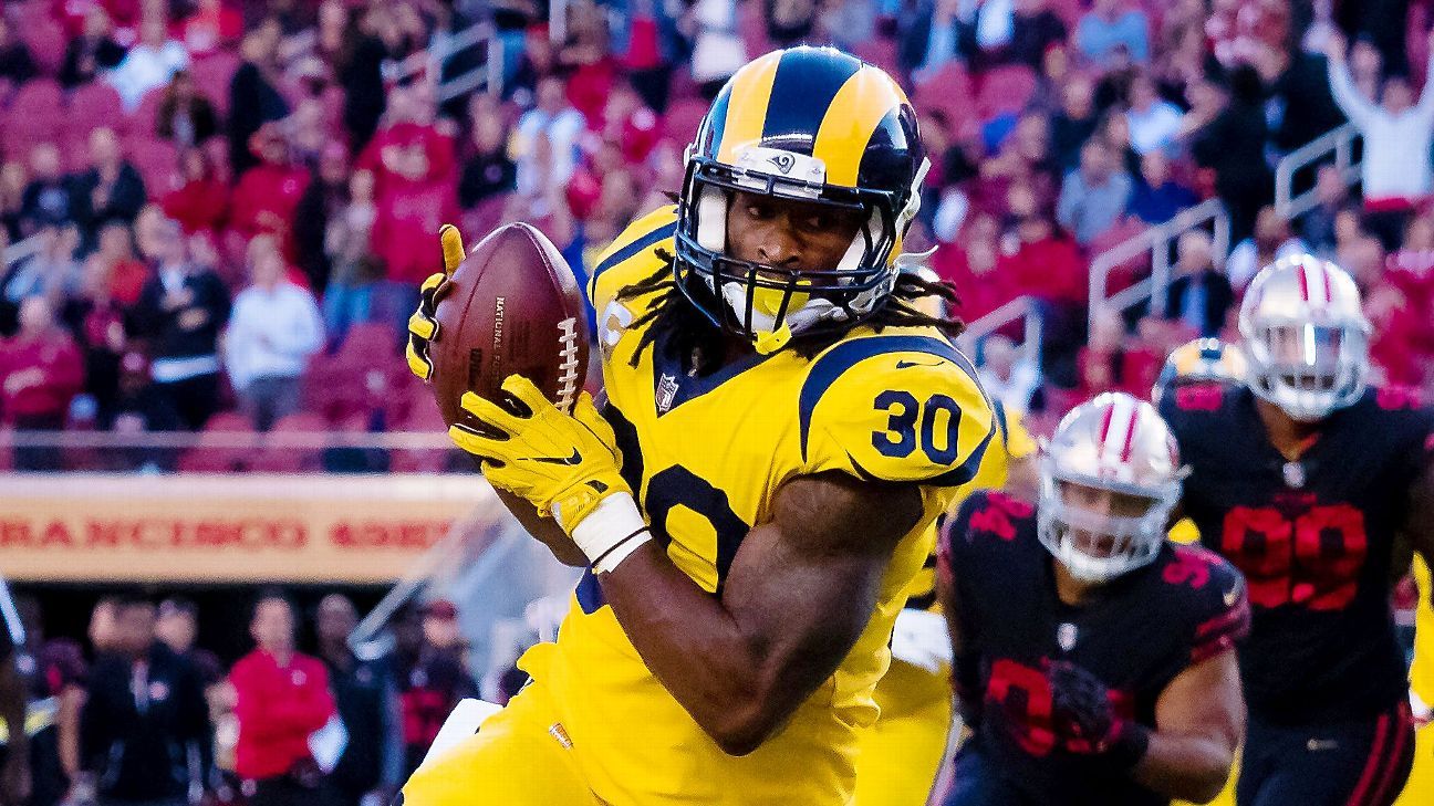 Rams rule out Todd Gurley against unbeaten 49ers - ESPN