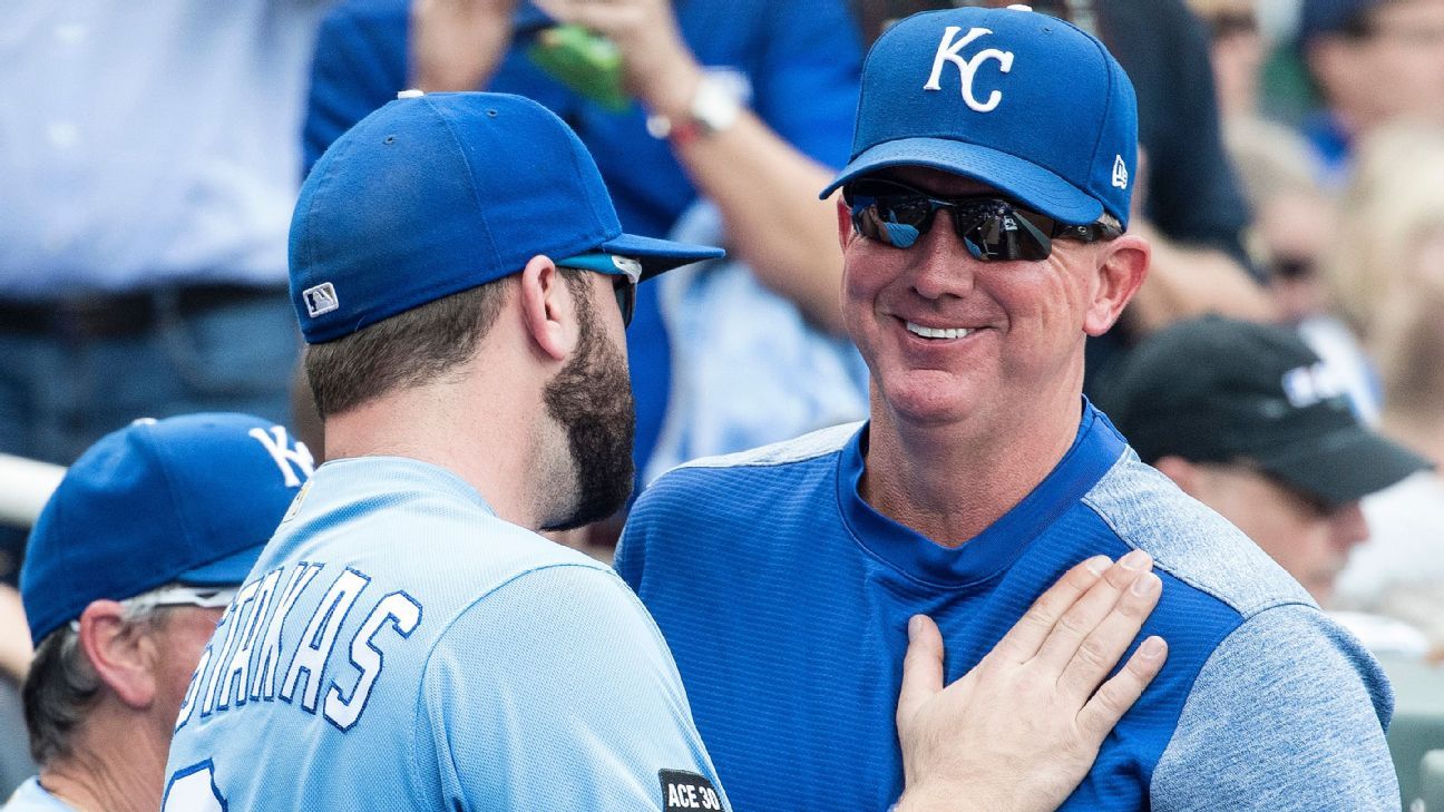 Kansas City Royals part ways with pitching coach Dave Eiland as part of