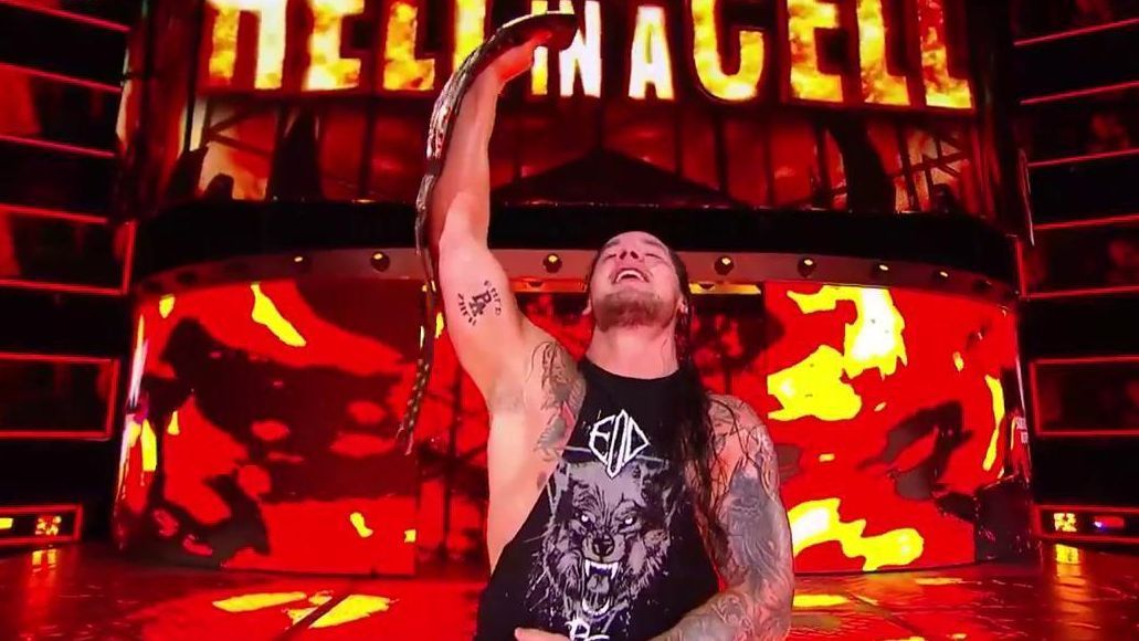 WWE Hell in a Cell live recaps and ratings Usos and Baron Corbin win