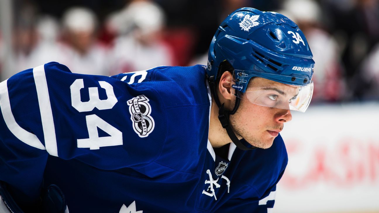 Auston Matthews - Toronto Maple Leafs Center - ESPN