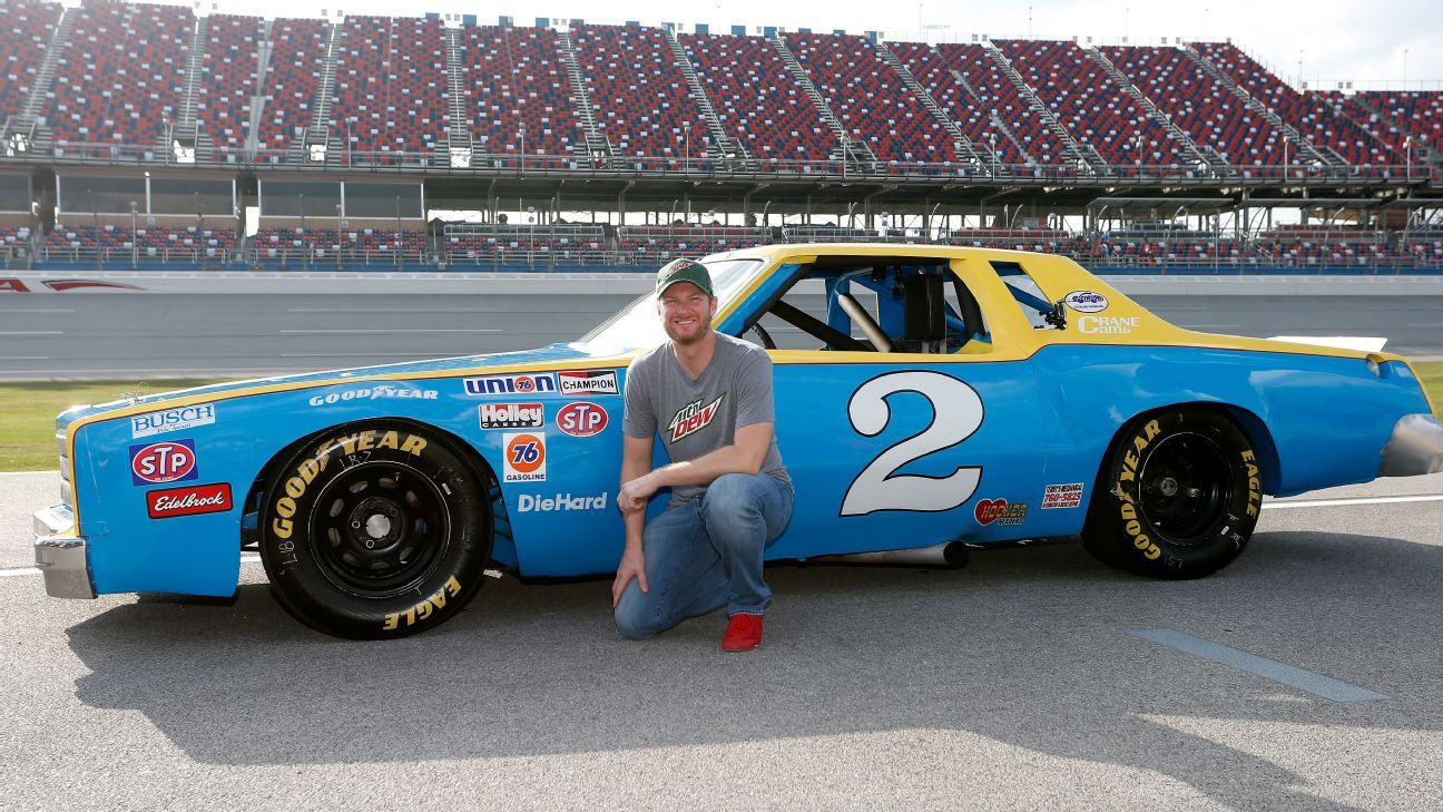 Dale Earnhardt Sr.'s #2 Chevrolet Monte Carlo Presented to Dale Earnhardt  Jr. by Talladega