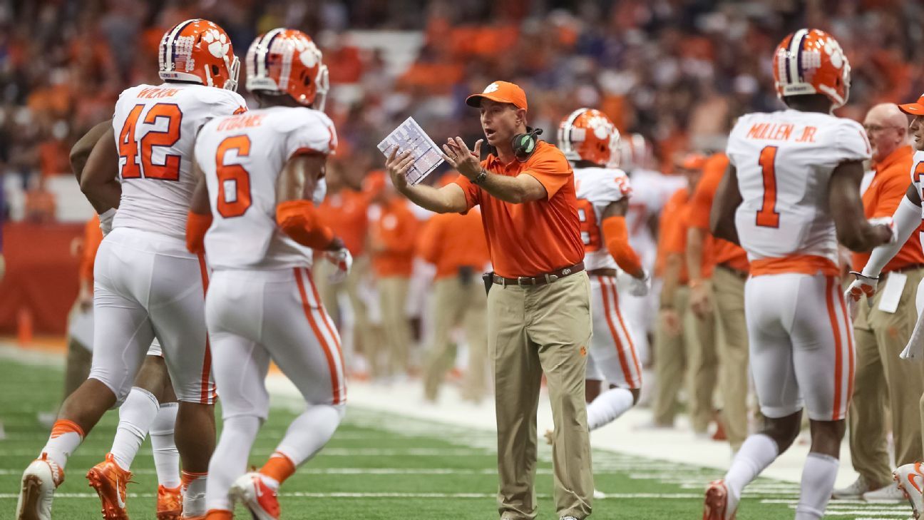 Clemson Tigers Auburn Tigers Washington State Cougars Lose Shake Up 