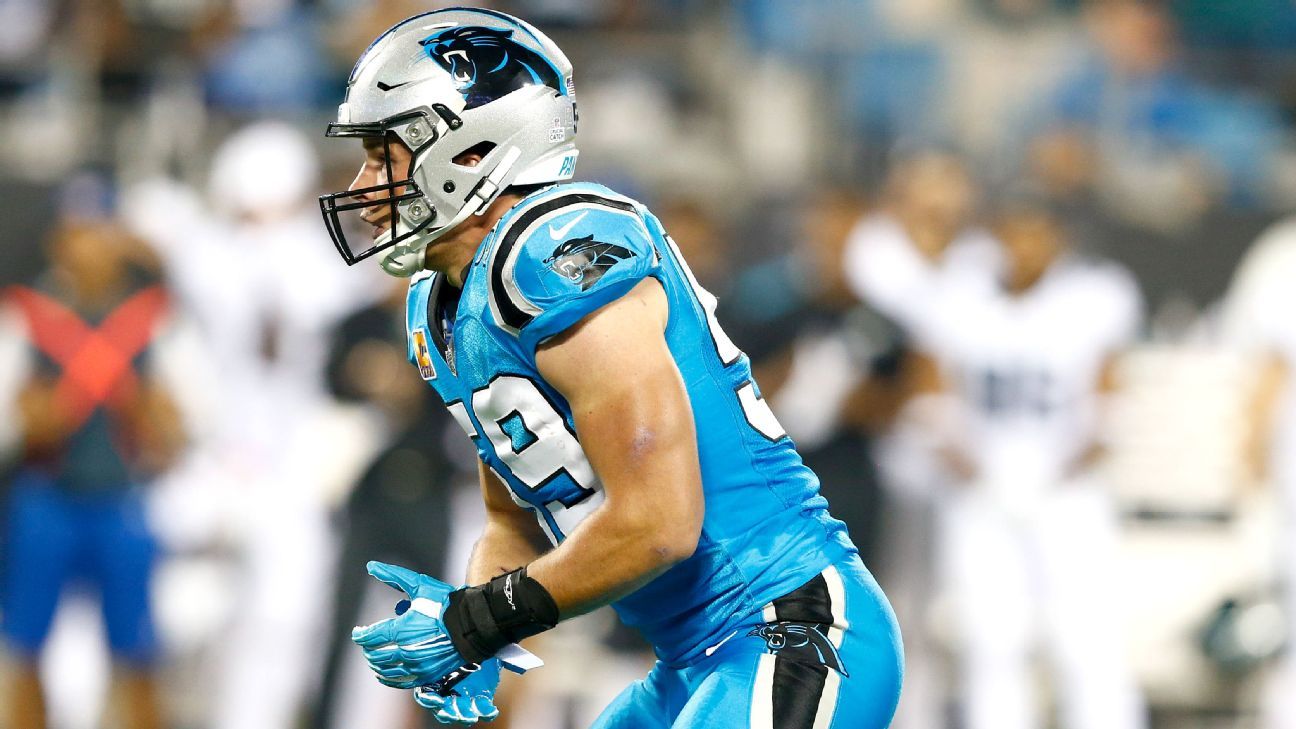 Could experimental device protect Luke Kuechly from concussions?