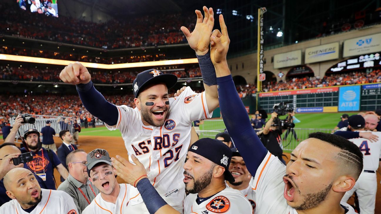 Led by Jose Altuve, Astros' journey to World Series shows the heart of a  champion - ESPN