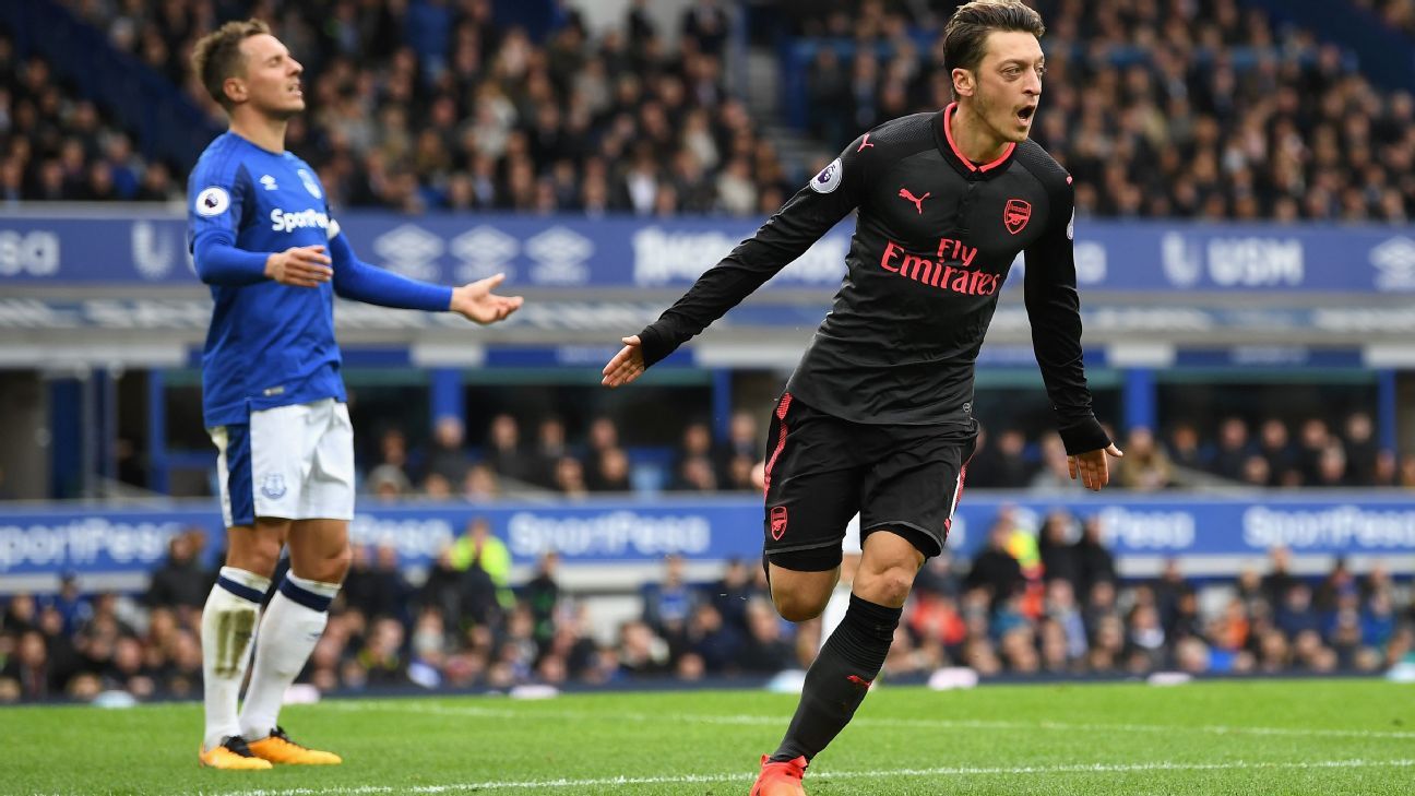 Everton vs. Arsenal  Football Match Report  October 22, 2017  ESPN
