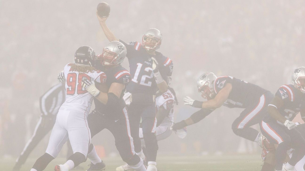 New england patriots weather game