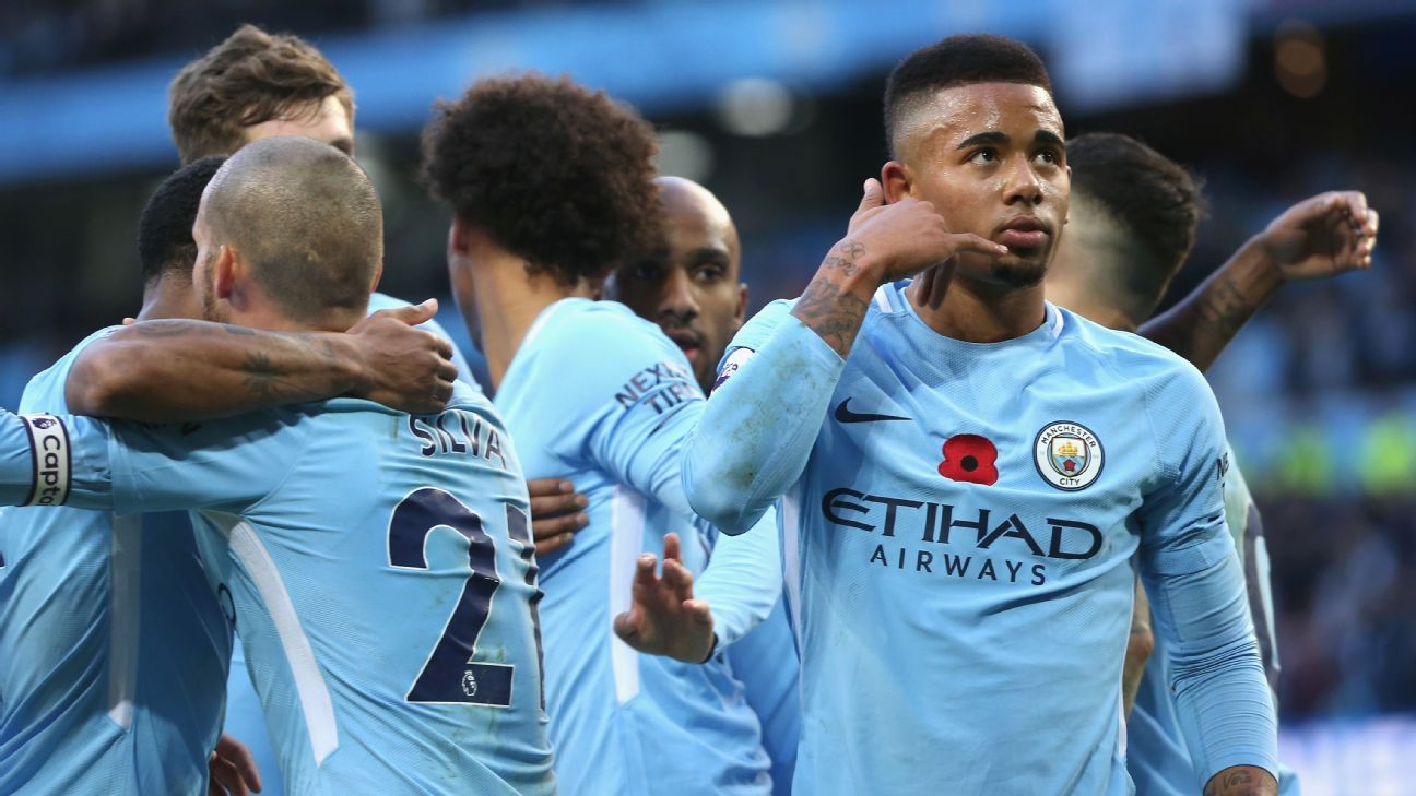 Gabriel Jesus Set For Two Year Contract Extension At Manchester City Sources