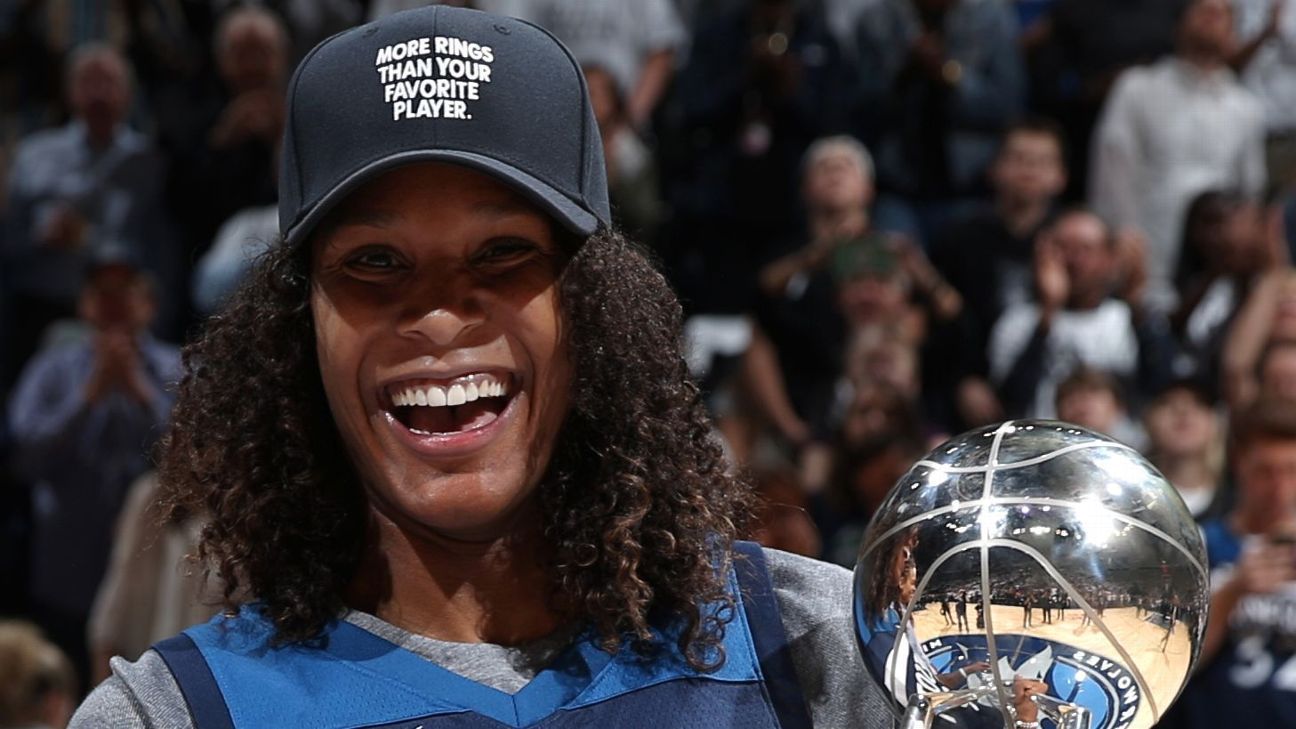 Rebekkah Brunson WNBA rebounding leader in Lynx win