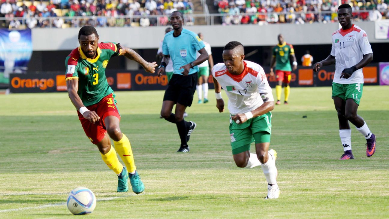 Zambia vs. Cameroon - Football Match Report - November 11, 2017 - ESPN