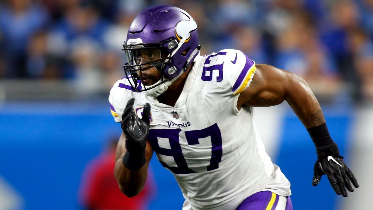 Minnesota Vikings defensive end Everson Griffen battling plantar ...