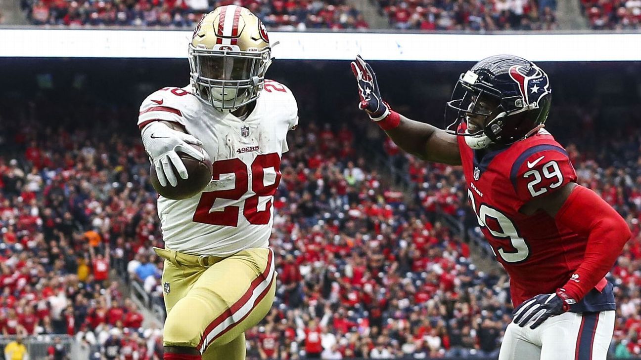 49ers sign running back Jerick McKinnon; Carlos Hyde to Cleveland