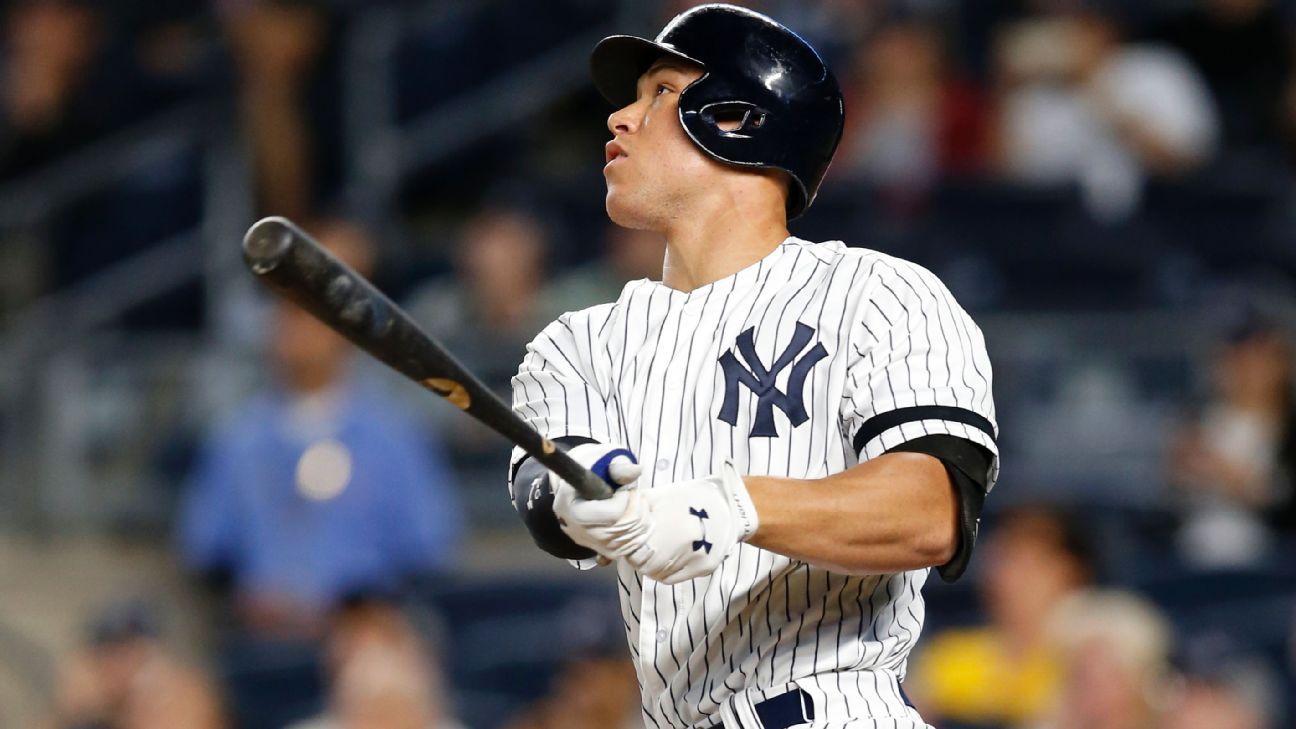 New York Yankees RF Aaron Judge Reacts to Yankees Signing 1B Greg