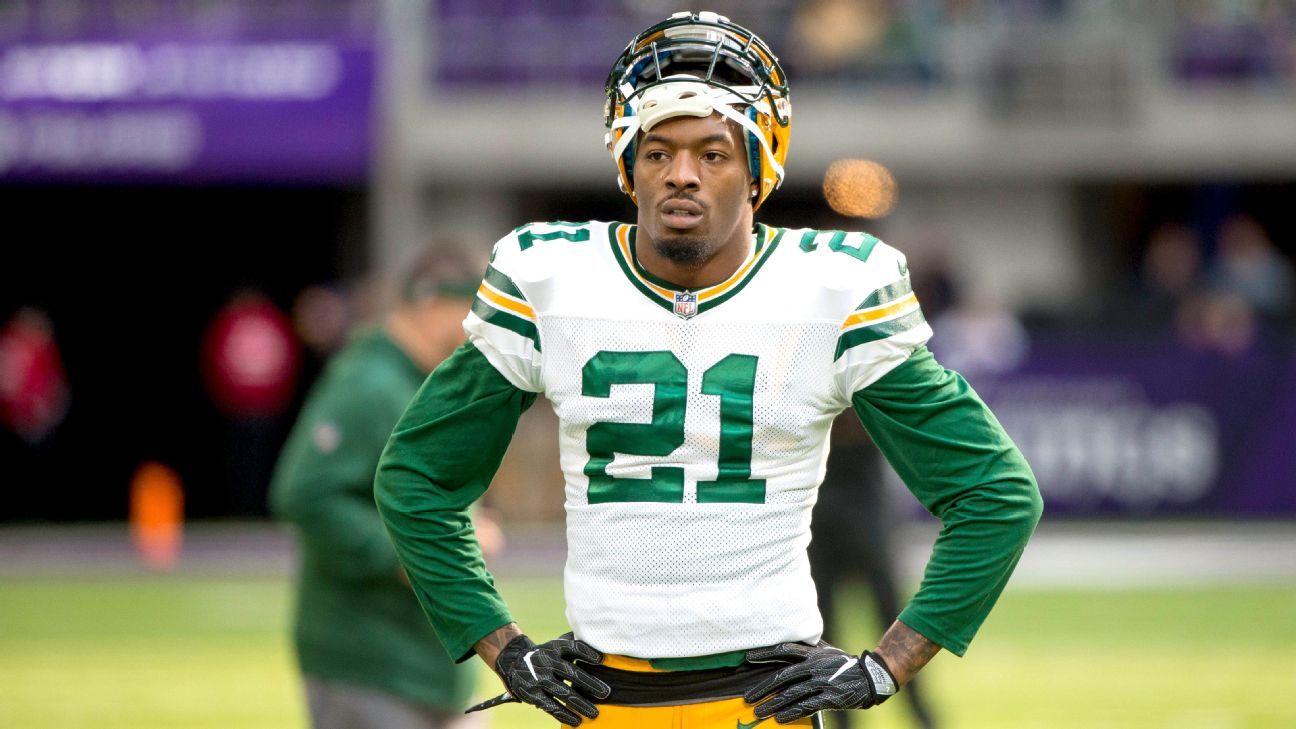 FILE - In this Sunday, Oct. 30, 2016 file photo, Green Bay Packers free  safety Ha Ha Clinton-Dix (21) works against the Atlanta Falcons during the  first of an NFL football game