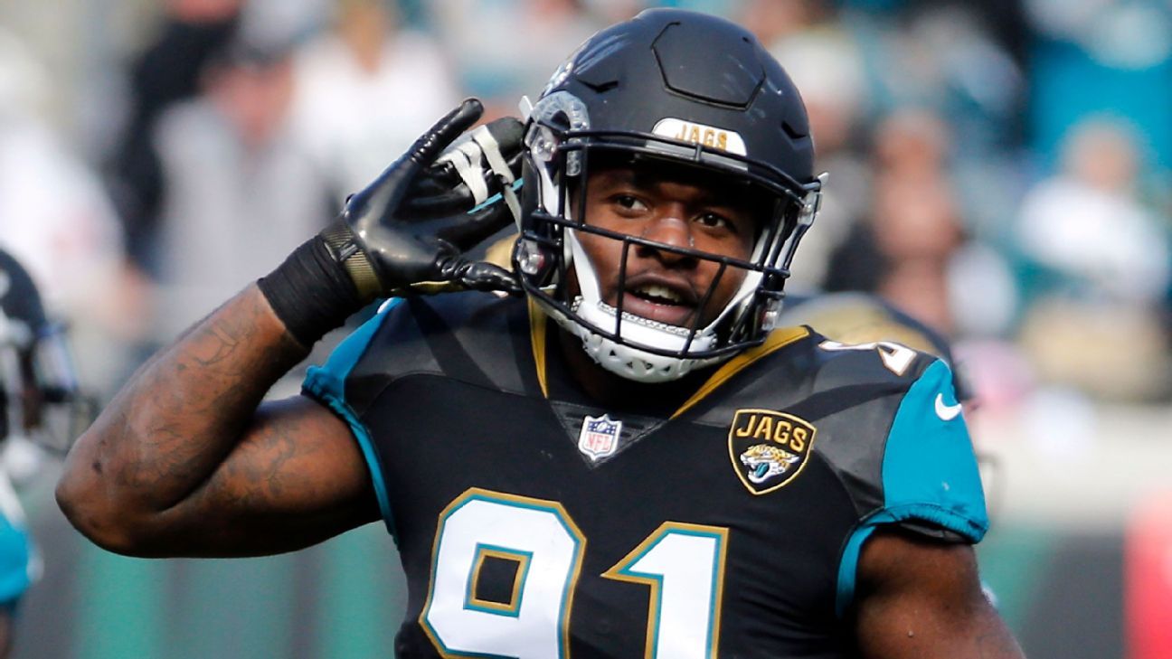 Jaguars vs. Panthers: DE Yannick Ngakoue seeking first sack of season