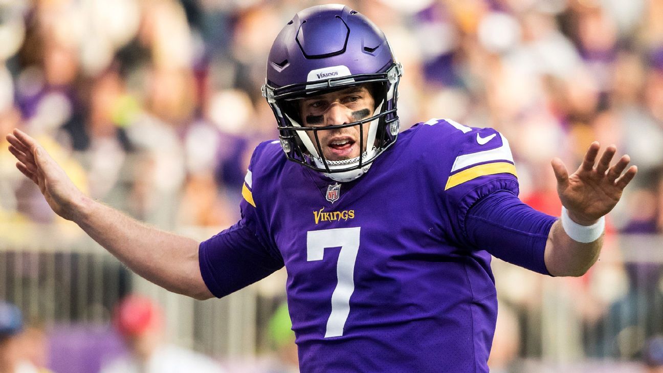 Case Keenum: A galvanizing force for the Vikings - The Athletic