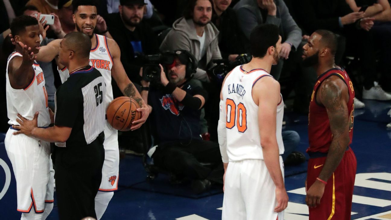 Enes Kanter got straight to trolling after LeBron's ejection - Sports  Illustrated
