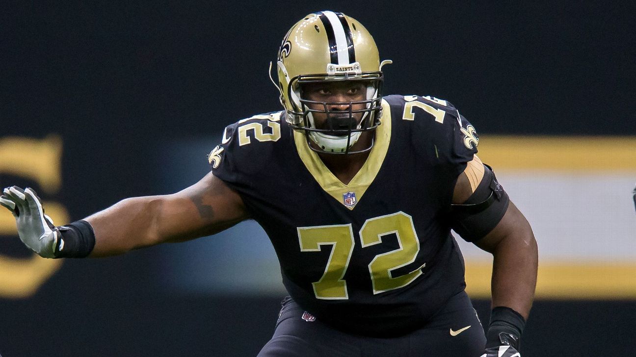 Top free-agent offensive tackle Terron Armstead reaches 5-year deal with Miami D..