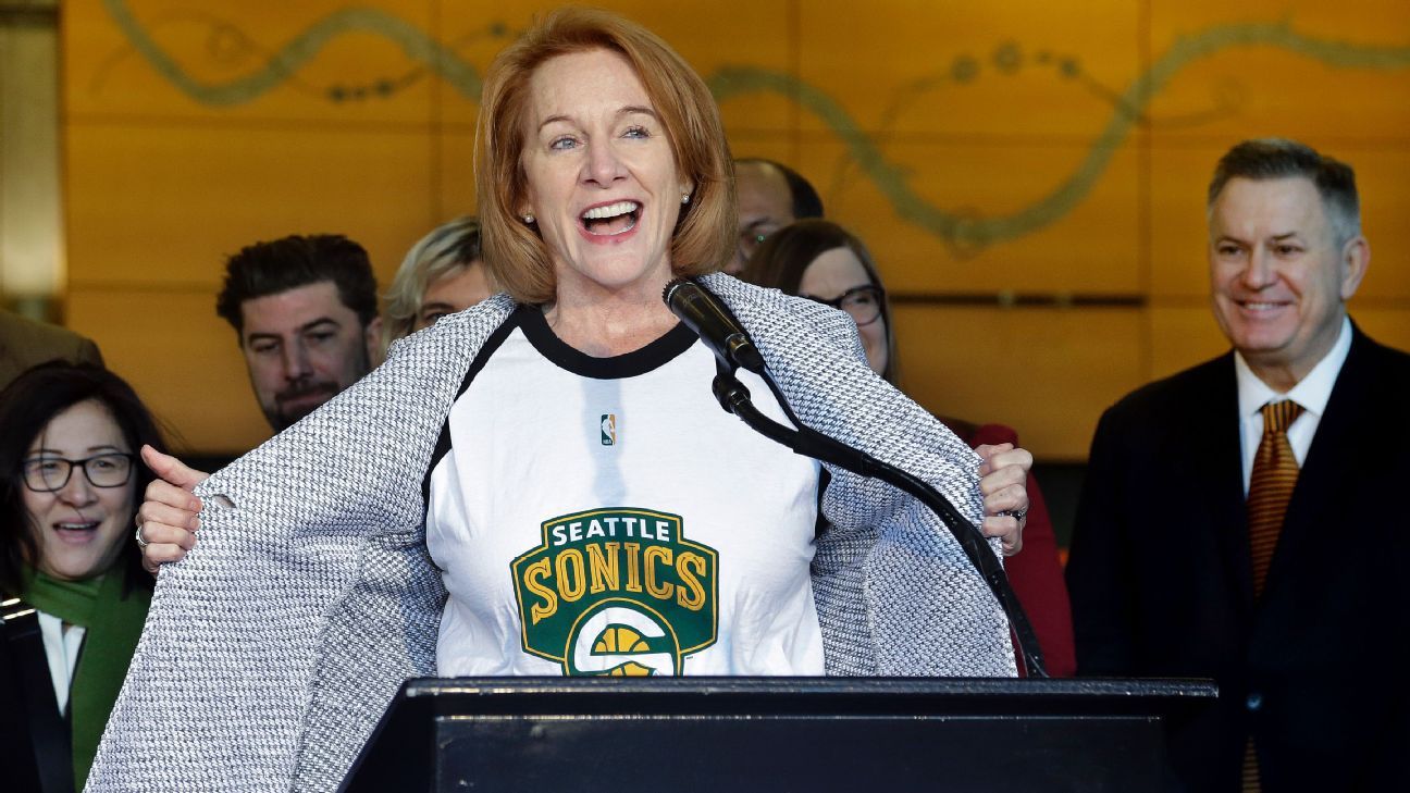 Seattle Mayor Jenny Durkan is ‘very optimistic’ about the NBA’s return to the city