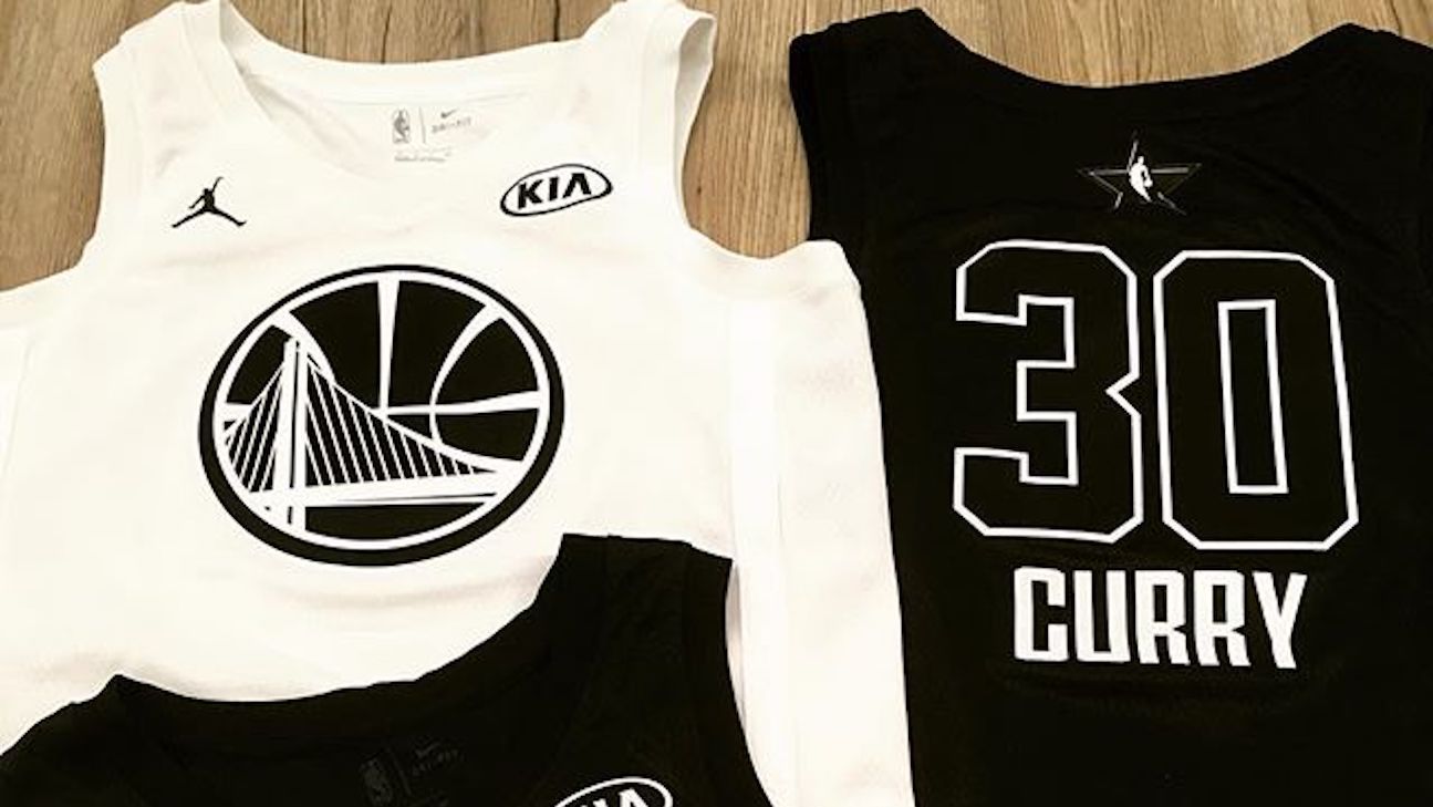 Filtran uniformes del All-Star de la NBA en blanco y negro - ESPN