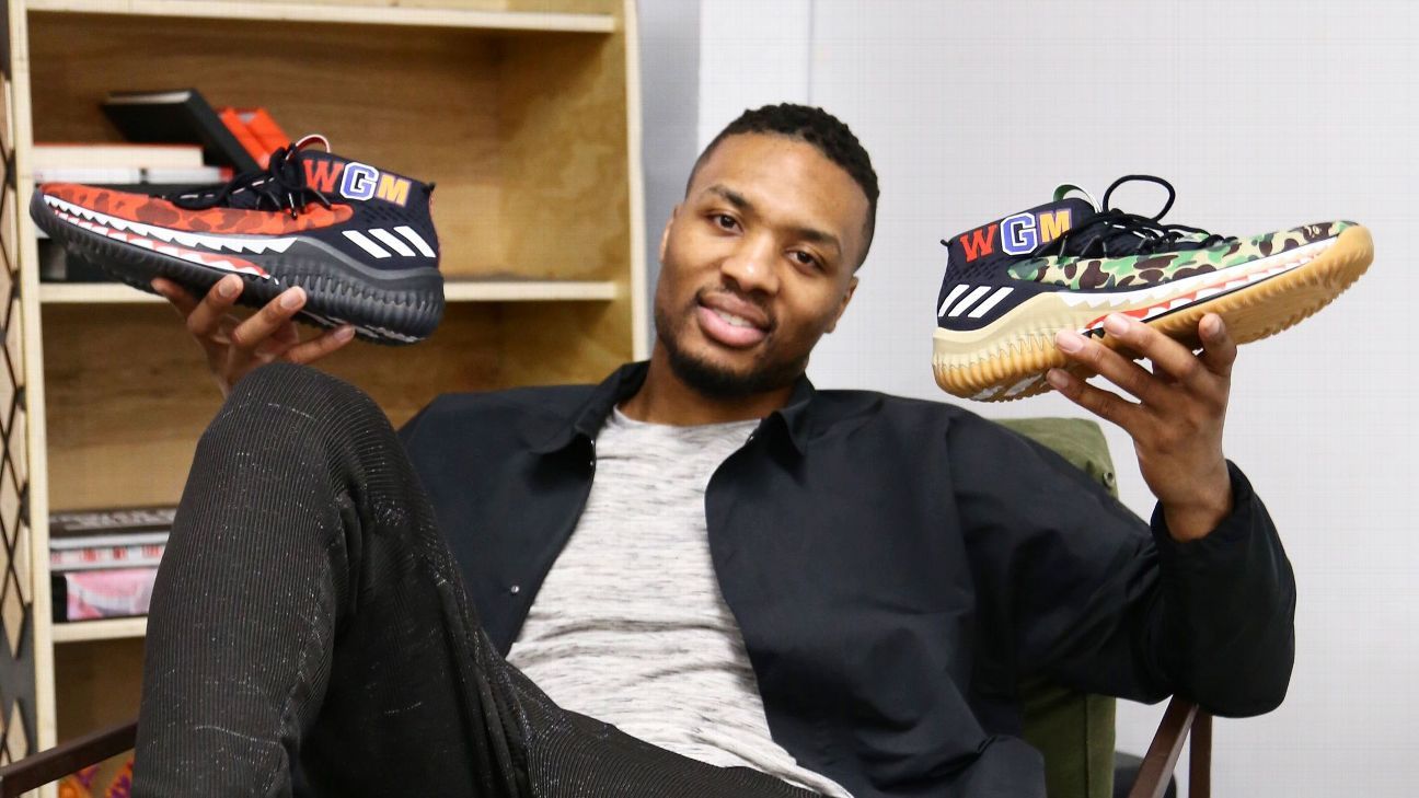 Damian Lillard кроссовки