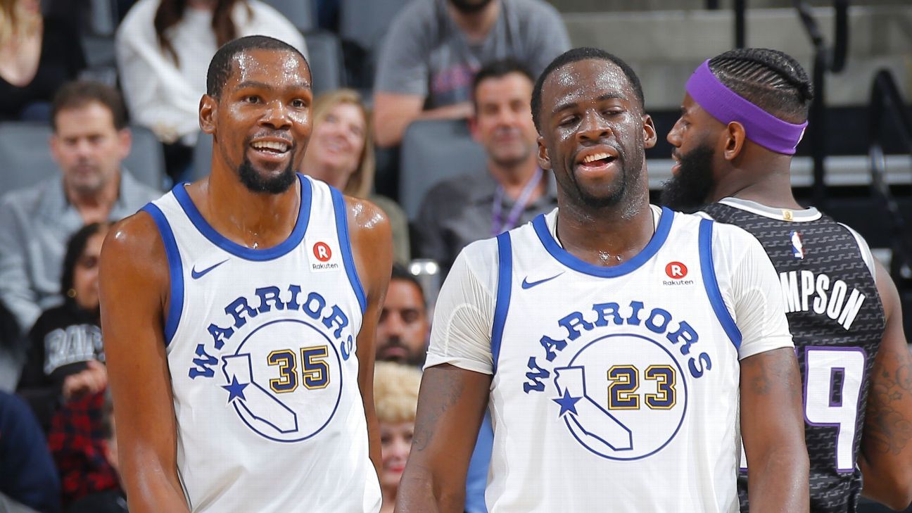 Kevin Durant, Draymond Green say Golden State Warriors mishandled 2018  incident that contributed to team's breakup - ESPN