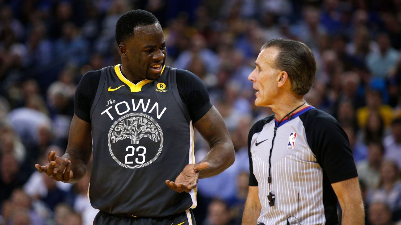 Warriors' Draymond Green to wear braces for a couple weeks