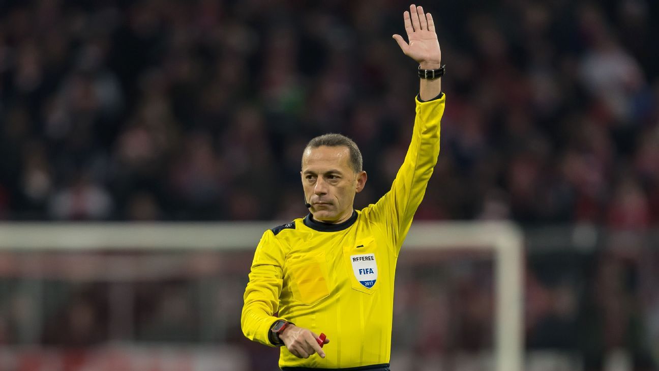 Cuneyt Cakir To Referee Chelsea Vs Barcelona Champions League Clash