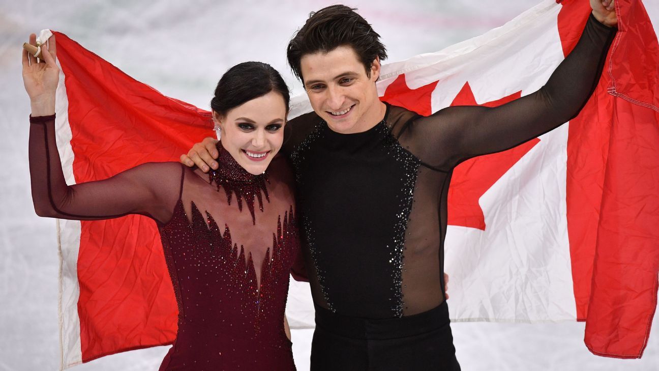 Tessa Virtue, Scott Moir win ice dancing gold medal for Canada, most decorated figure
