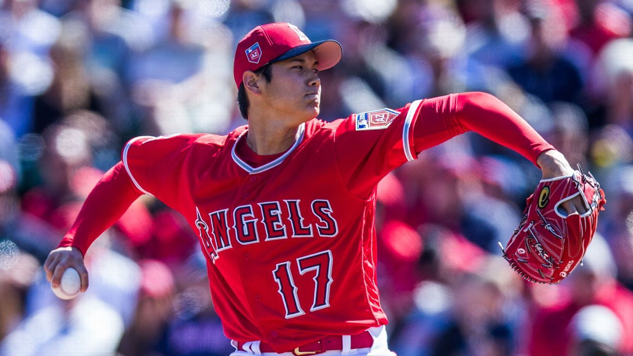 Shohei Ohtani Of Los Angeles Angels Allows Six Runs Against Mexican
