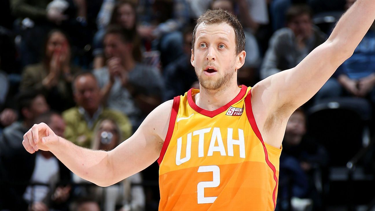 NBA Australia Joe Ingles shoots his way into Utah Jazz history books - ESPN