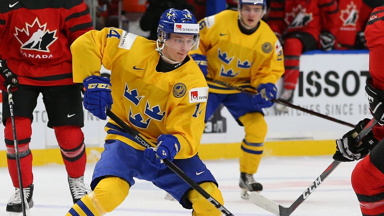 NHL Top 50 prospects in NHL pipelines, including Elias Pettersson