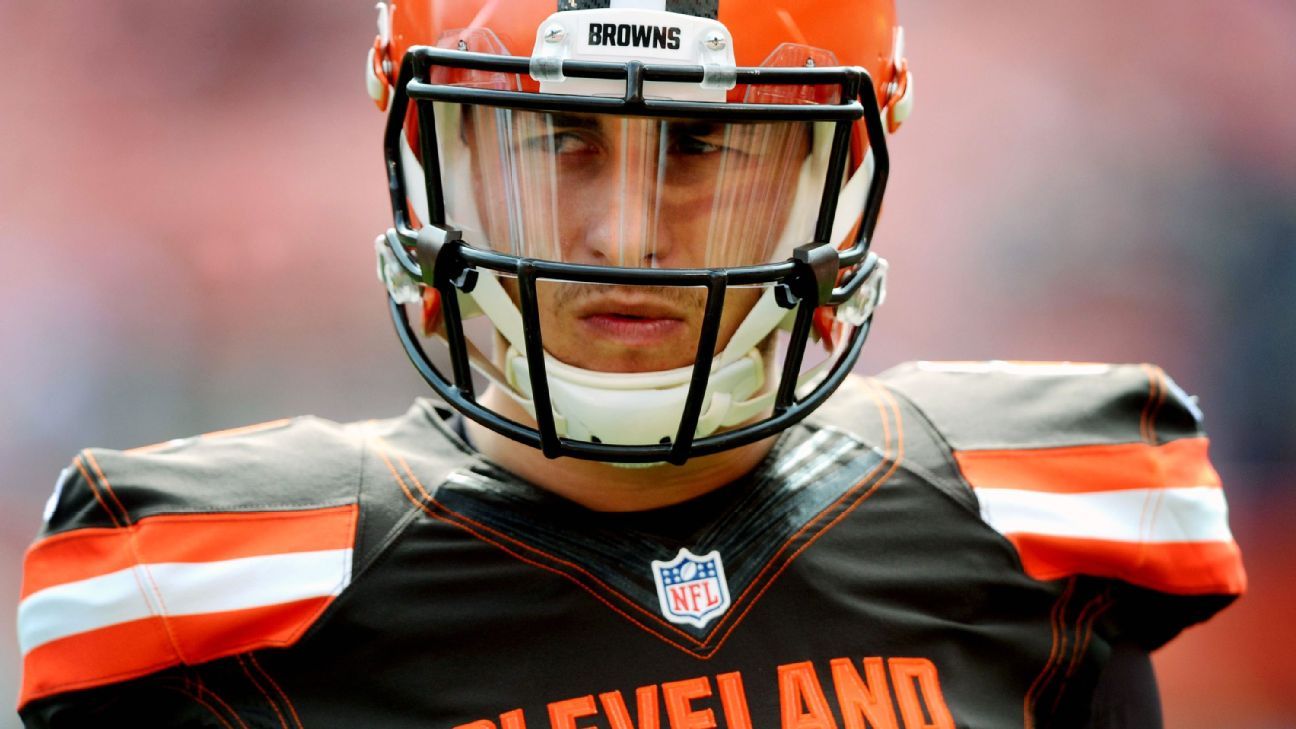 Cleveland Browns release controversial QB Johnny Manziel after 2 seasons