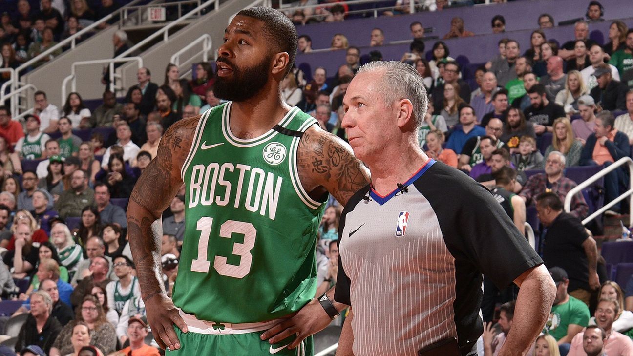 Marcus Morris, Celtics, deja juego ante Suns por lesión en tobillo